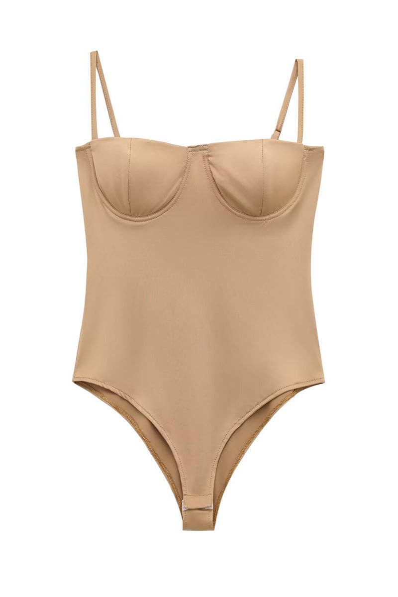 Sleek Strappy Bodysuit