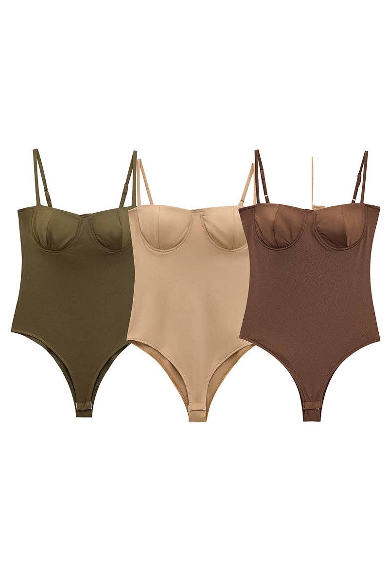 Sleek Strappy Bodysuit